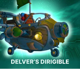 Delver's Dirigible Mount | Customizable