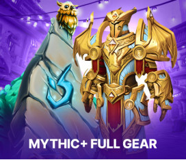 Mythic+ Full Gear + Free Leveling 70-80