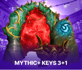 [BUNDLE] Mythic+ Keys 3+1 | CHEAPEST OFFER + 1 FREE Trader