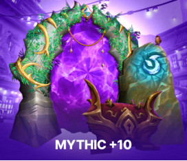 Mythic +10 Dungeons + 1 FREE Trader