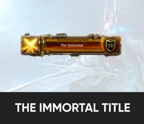 The Immortal Title Boost