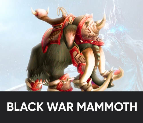 WotLK Grand Black War Mammoth Mount