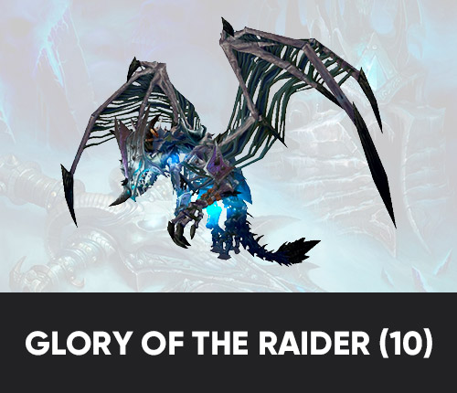 Glory of the Icecrown Raider (10 players) Achievement Boost