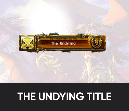 The Undying Title Boost