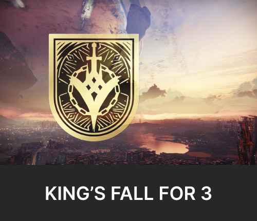 King's Fall Raid for 3 Guardian