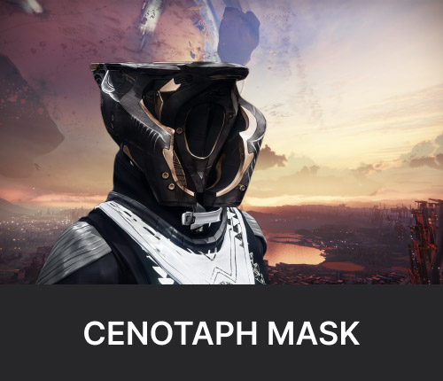 Cenotaph Mask Warlock Exotic Armor