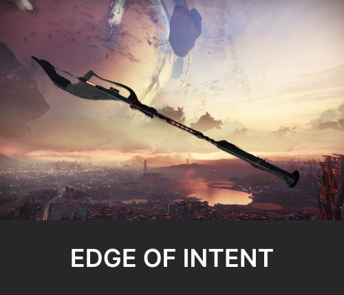 Edge of Intent Glaive weapon