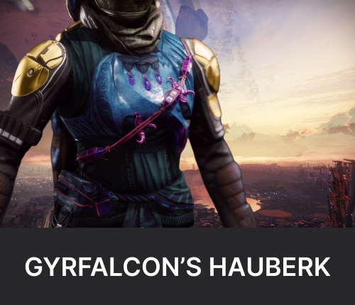 Gyrfalcon's Hauberk Hunter Exotic Armor