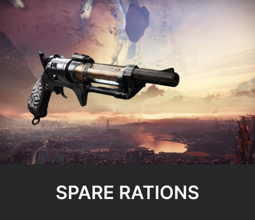 Spare Rations Kinetic Hand Cannon