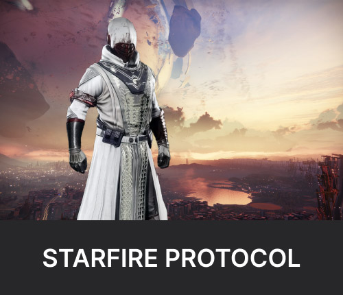 Starfire Protocol Warlock Exotic Armor