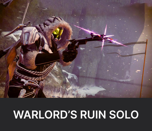 Warlord's Ruin Solo Flawless Boost | Season of the Wish