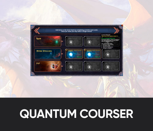 Quantum Courser | Random Dungeon Mount