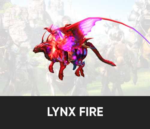 Lynx Of Righteous Fire Mount