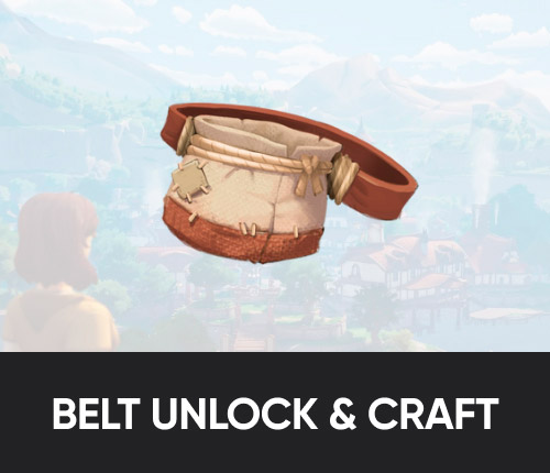 Exquisite Belt Unlock & Craft