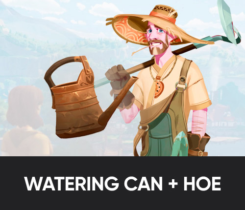 Exquisite Watering Can + Hoe Unlock & Craft